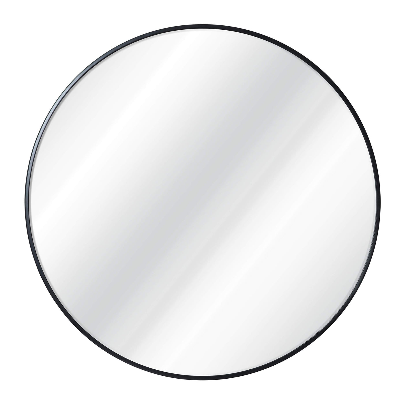 30" Round Wall Mirror for Entryways, Washrooms and Living Rooms