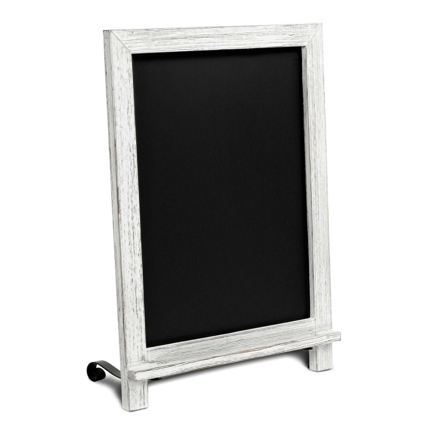 12” x 17” Rustic Tabletop Chalkboard Sign - HANGING or FREESTANDING Countertop Memo Board - LARGE